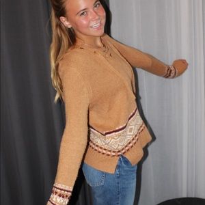 Hollister Knit Sweater With Drawstrings